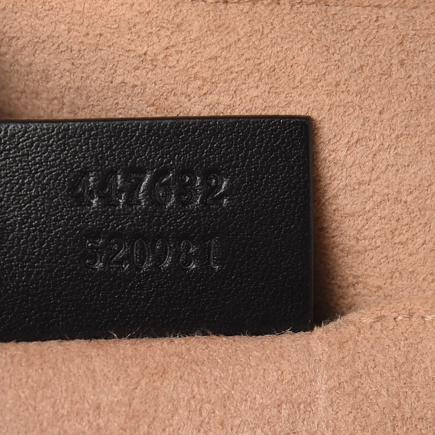 Gucci Calfskin Matelasse Small GG Marmont Chain Shoulder Bag Black 7 of 12