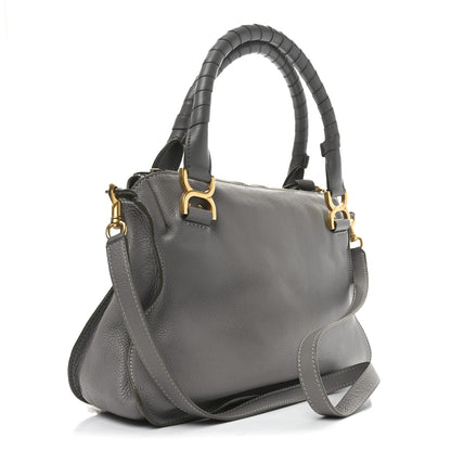 Chloe Calfskin Medium Marcie Satchel Cashmere Grey 3 of 10