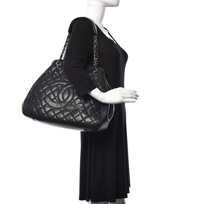 Chanel Caviar Quilted Framed Bowling Bag Black 2 of 12