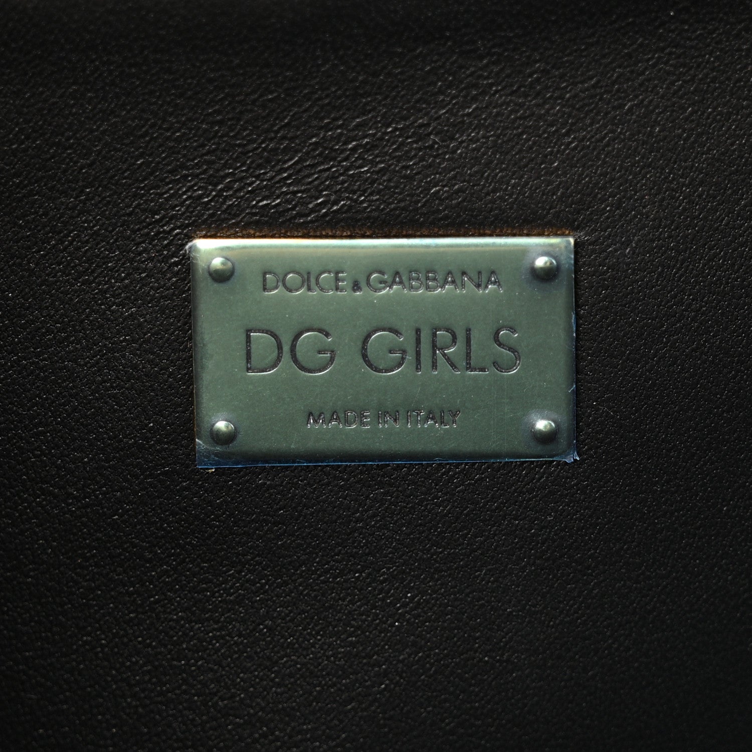 Dolce & Gabbana Nappa DG Girls Shoulder Bag Black 6 of 13