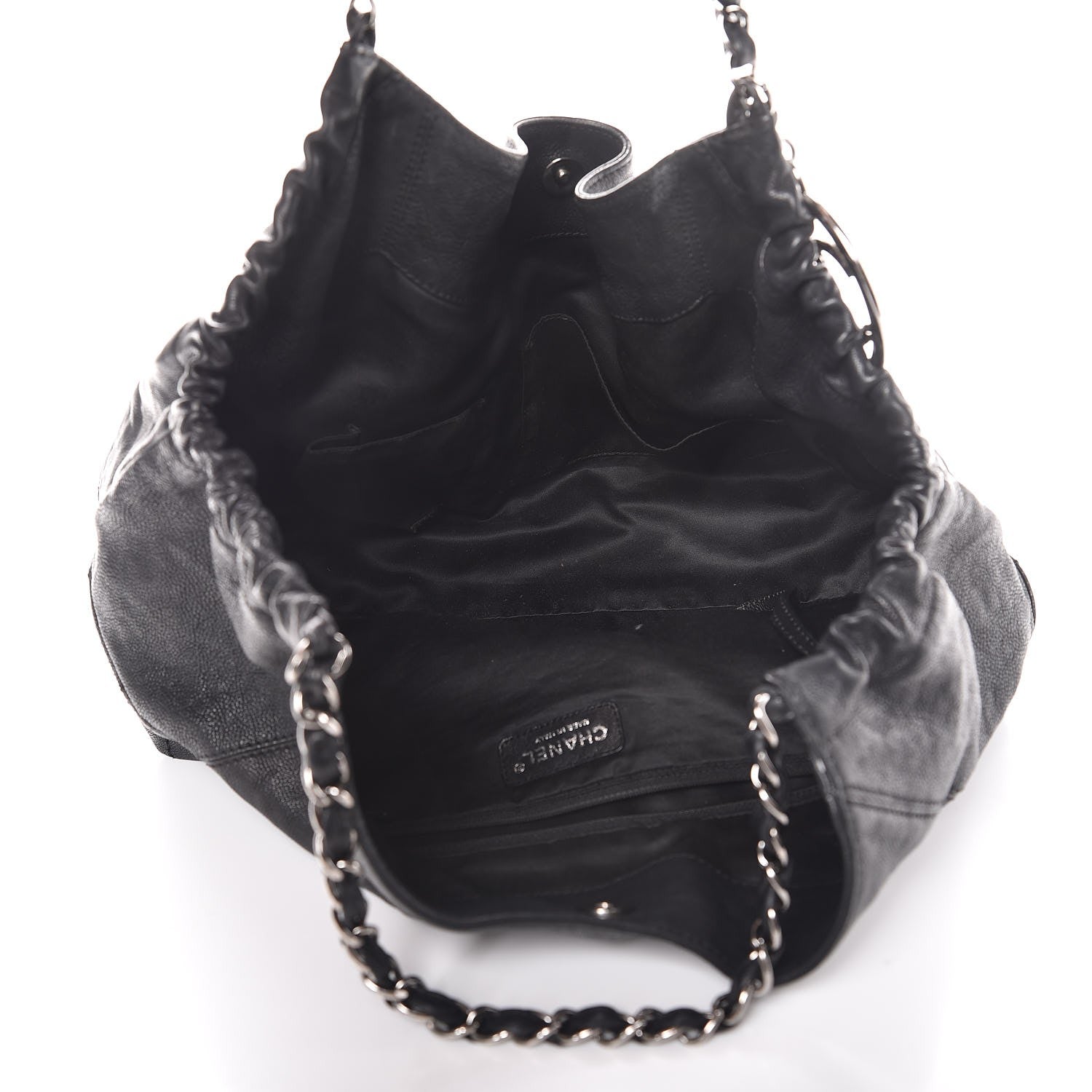 Chanel Calfskin Baby Coco Cabas Black 5 of 13