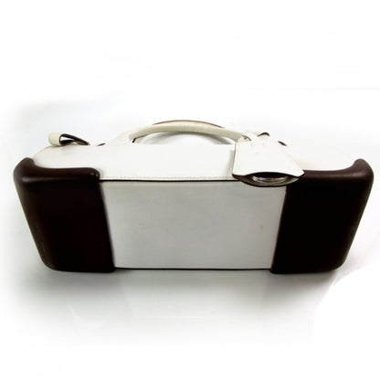 Prada Leather East West Tote White 4 of 9