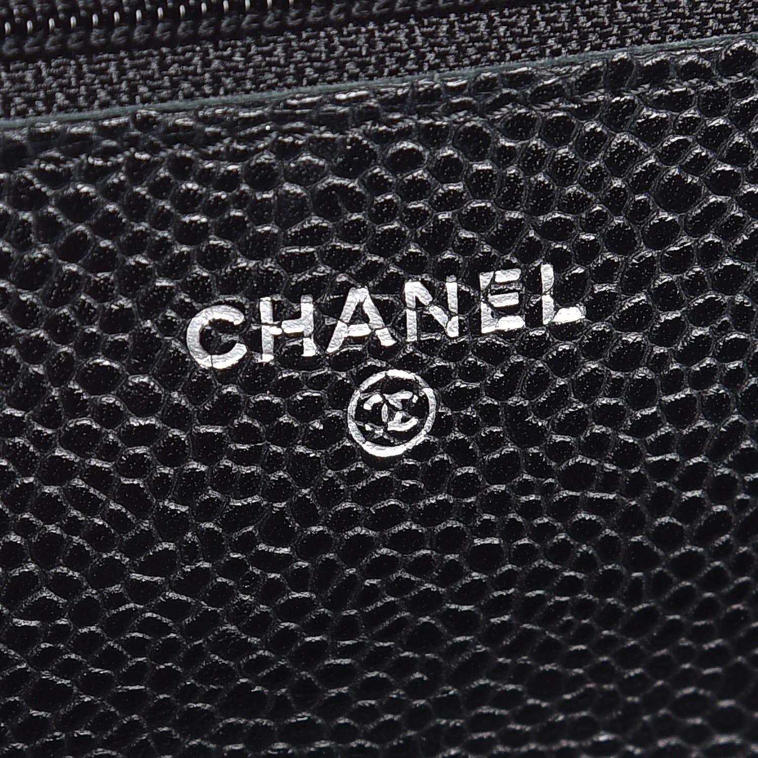 Chanel Caviar Quilted Wallet On Chain WOC Black 6 of 9