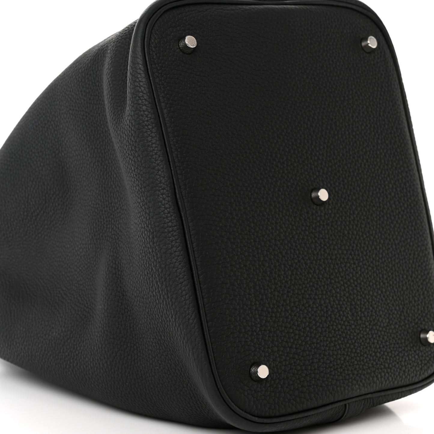Taurillon Clemence Picotin Lock 26 GM Black