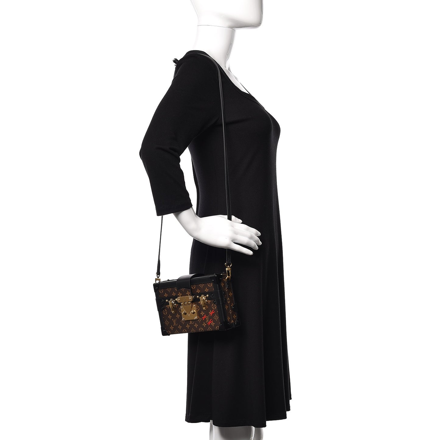 Monogram Petite Malle Black