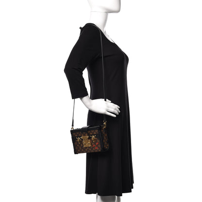 Louis Vuitton Monogram Petite Malle Black 2 of 10
