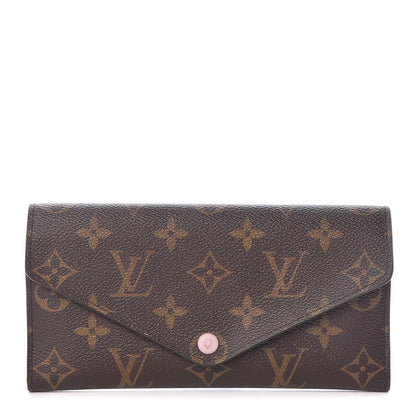 Louis Vuitton Monogram Josephine Wallet Rose Ballerine 1 of 17