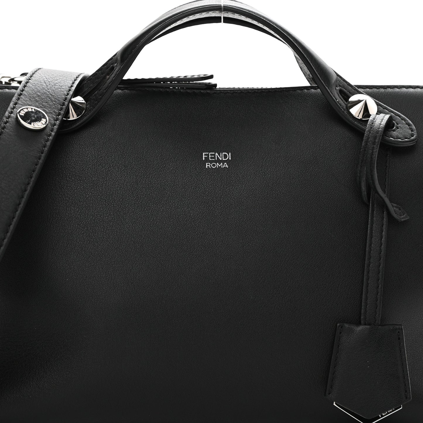Vitello Dolce Medium By The Way Boston Bag Black