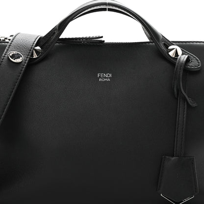 Fendi Vitello Dolce Medium By The Way Boston Bag Black 8 of 8