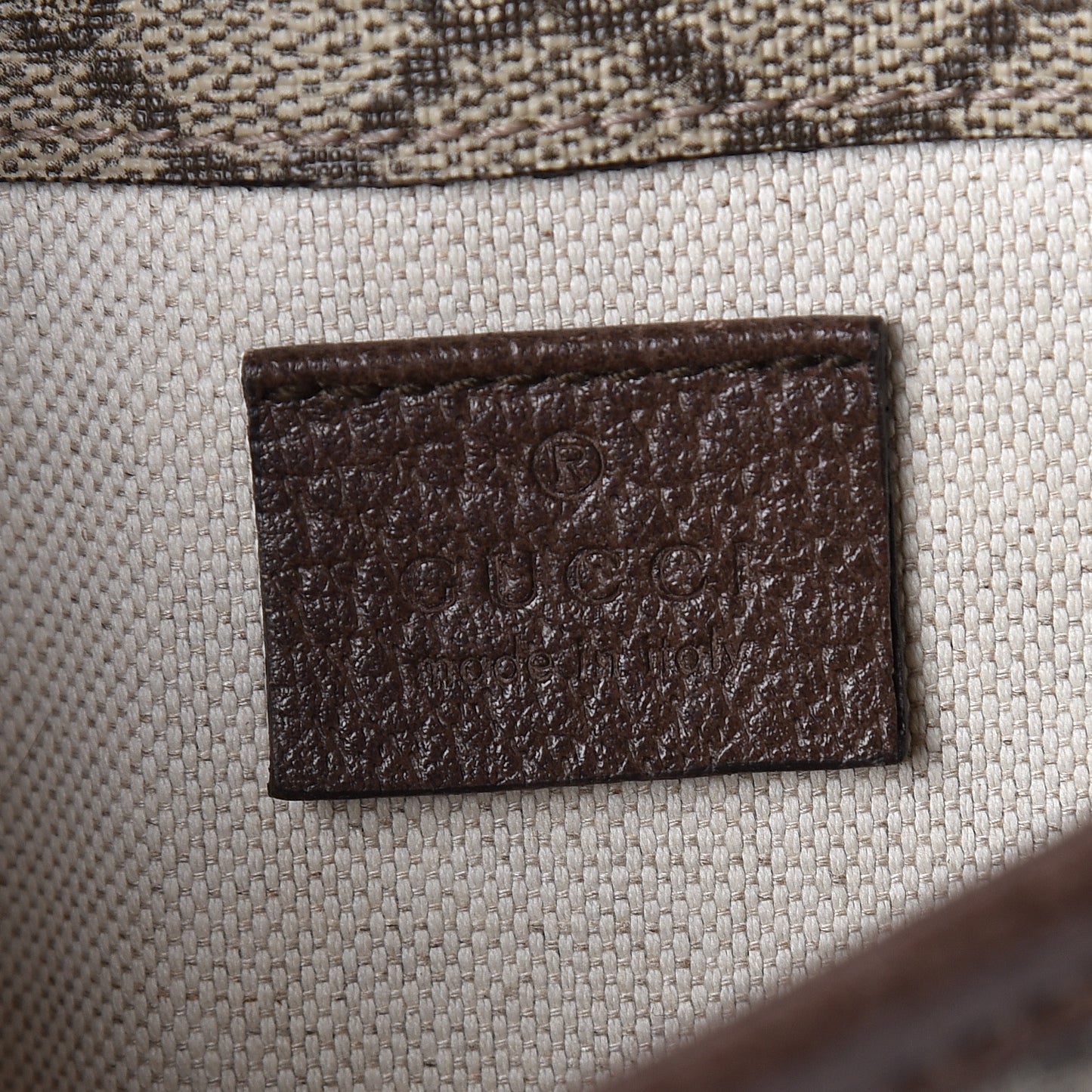 GG Supreme Web Totem Three Piece Monogram Shoulder Bag in Dark Brown