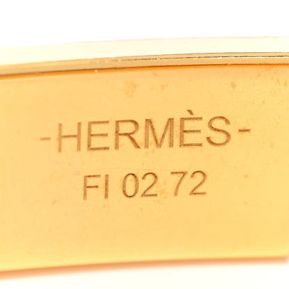 Hermes Enamel Mini Farandole Clic Chaine D'Ancre Bracelet Vert Flamboyant 4 of 6