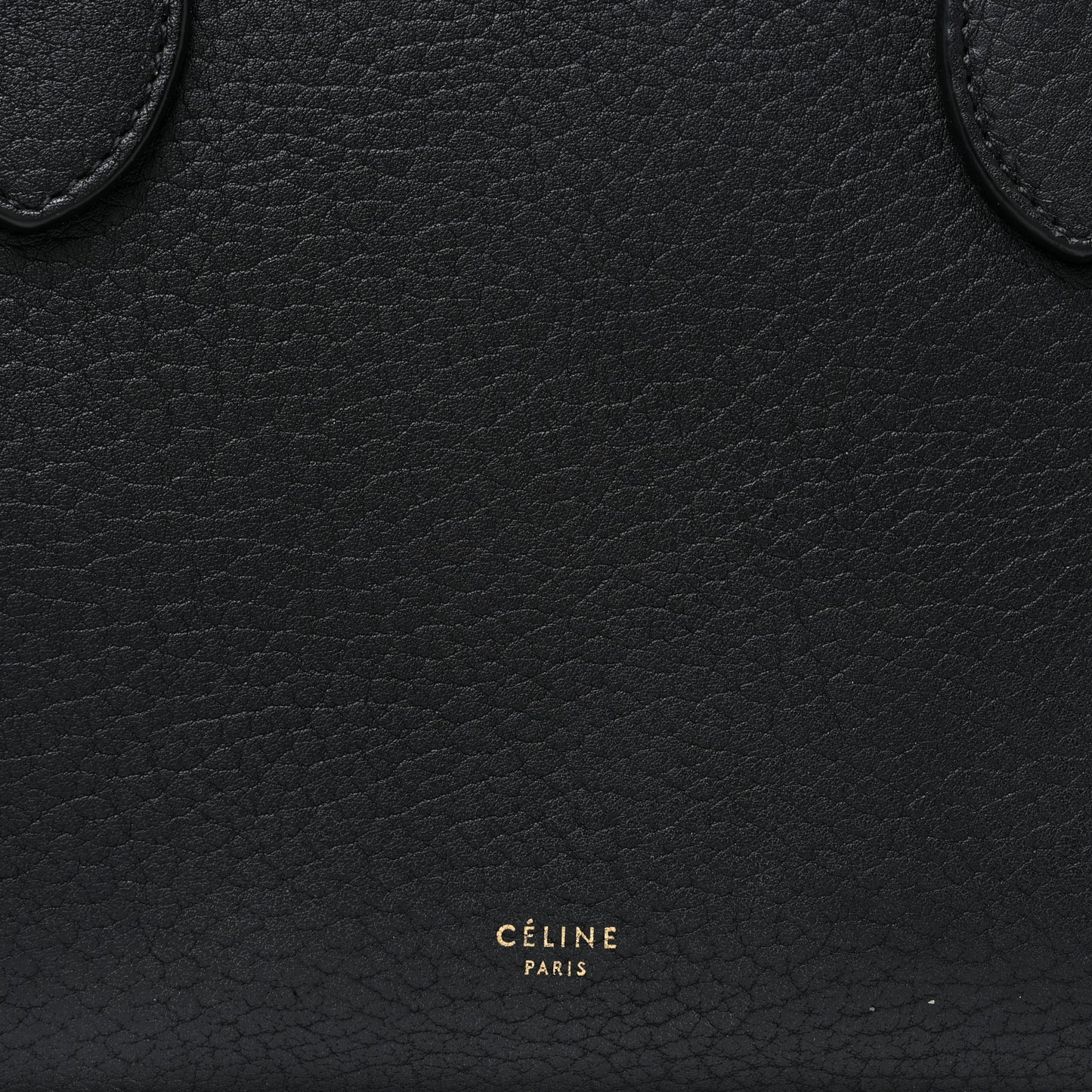 Crisped Calfskin Mini Tie Knot Tote Black