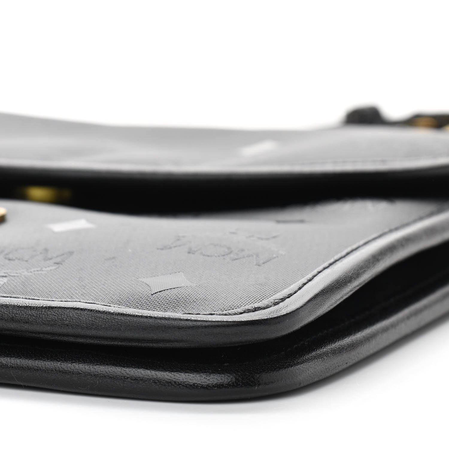 MCM Nylon Visetos Crossbody Black 10 of 11