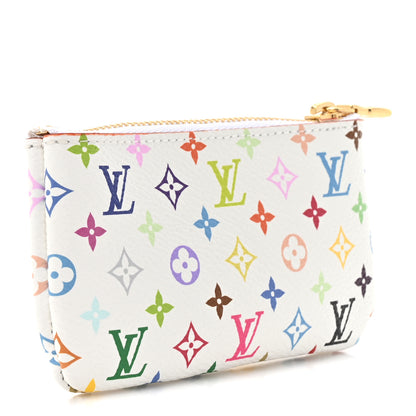 Louis Vuitton LV X TM Monogram Multicolor Key Pouch White 3 of 7