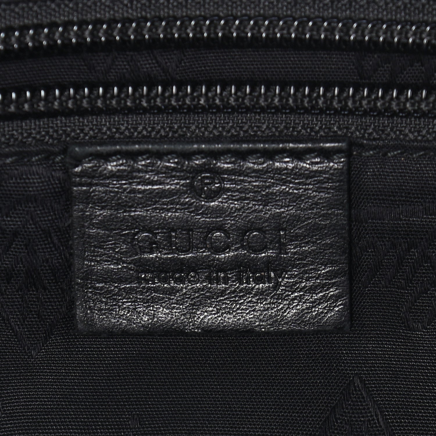 Gucci Imprime Monogram Belt Bag Black 6 of 10