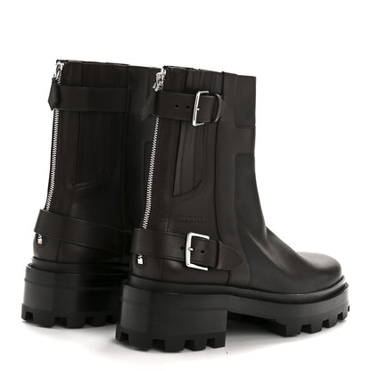 Hermes Calfskin Mens Jaimy Ankle Boots 43 Chocolate 5 of 10