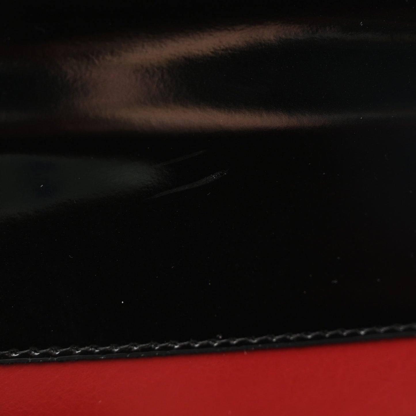Calfskin Jitney 2.8 Not For Sale Top Handle Bag Black White
