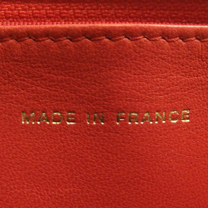 Chanel Lambskin Reissue Wallet On Chain Red 8 of 10