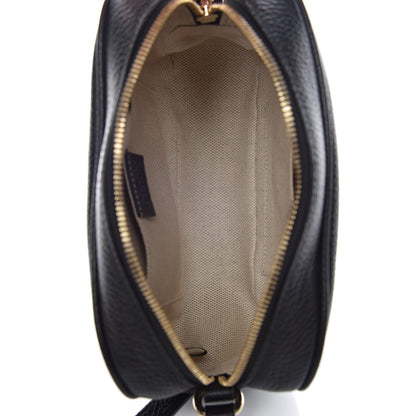 Gucci Pebbled Calfskin Small Soho Disco Bag Black 7 of 9