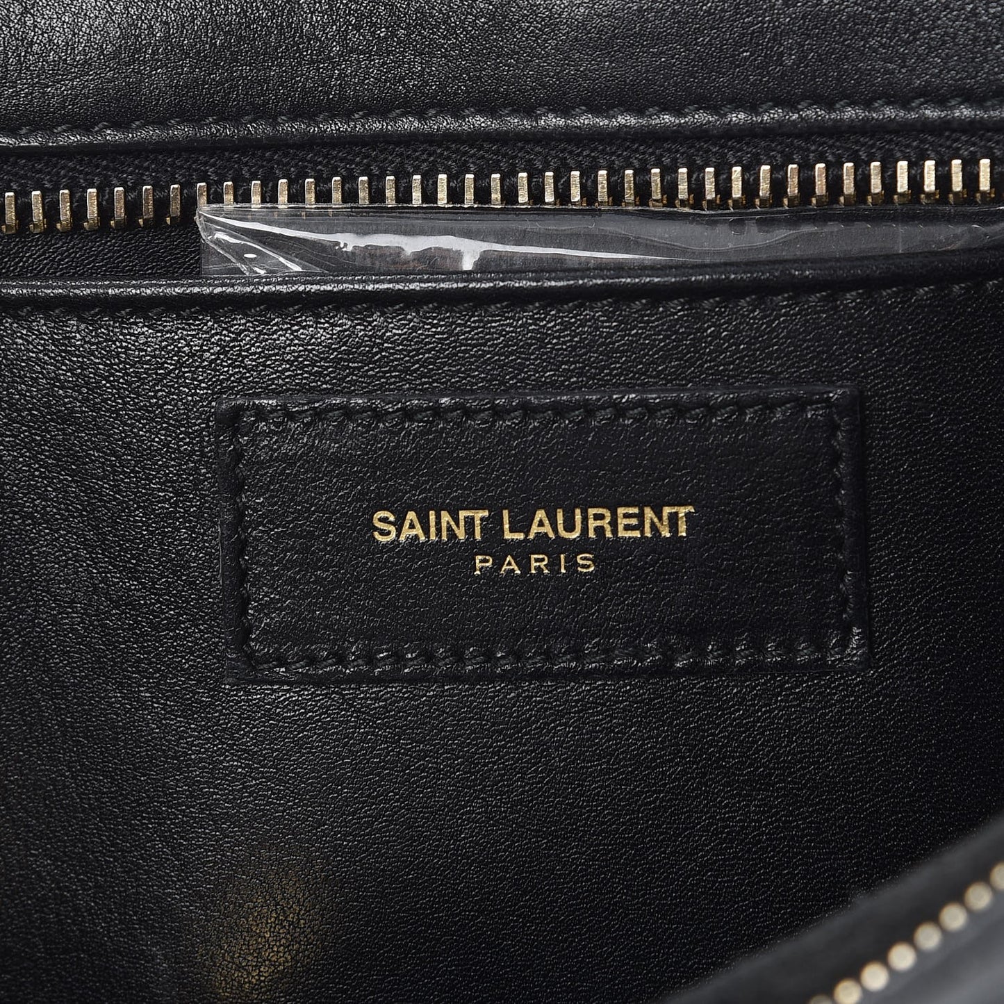 Calfskin Small Classic Y Cabas Black