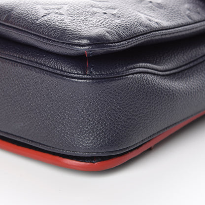 Louis Vuitton Empreinte Pochette Metis Marine Rouge 9 of 11