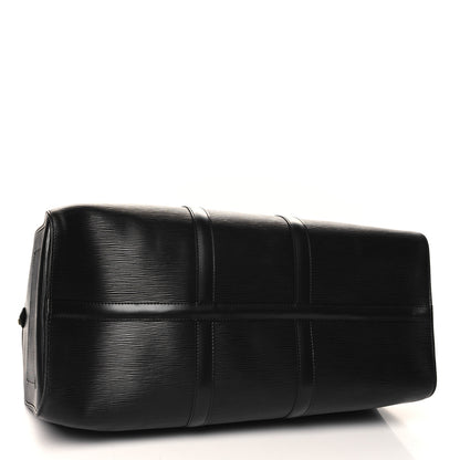 Louis Vuitton Epi Keepall 50 Black 3 of 11