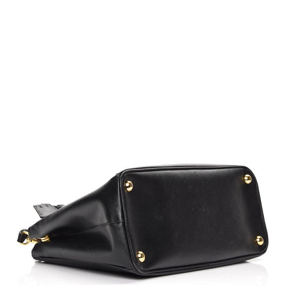 Prada Saffiano Small Galleria Double Zip Tote Black 5 of 8