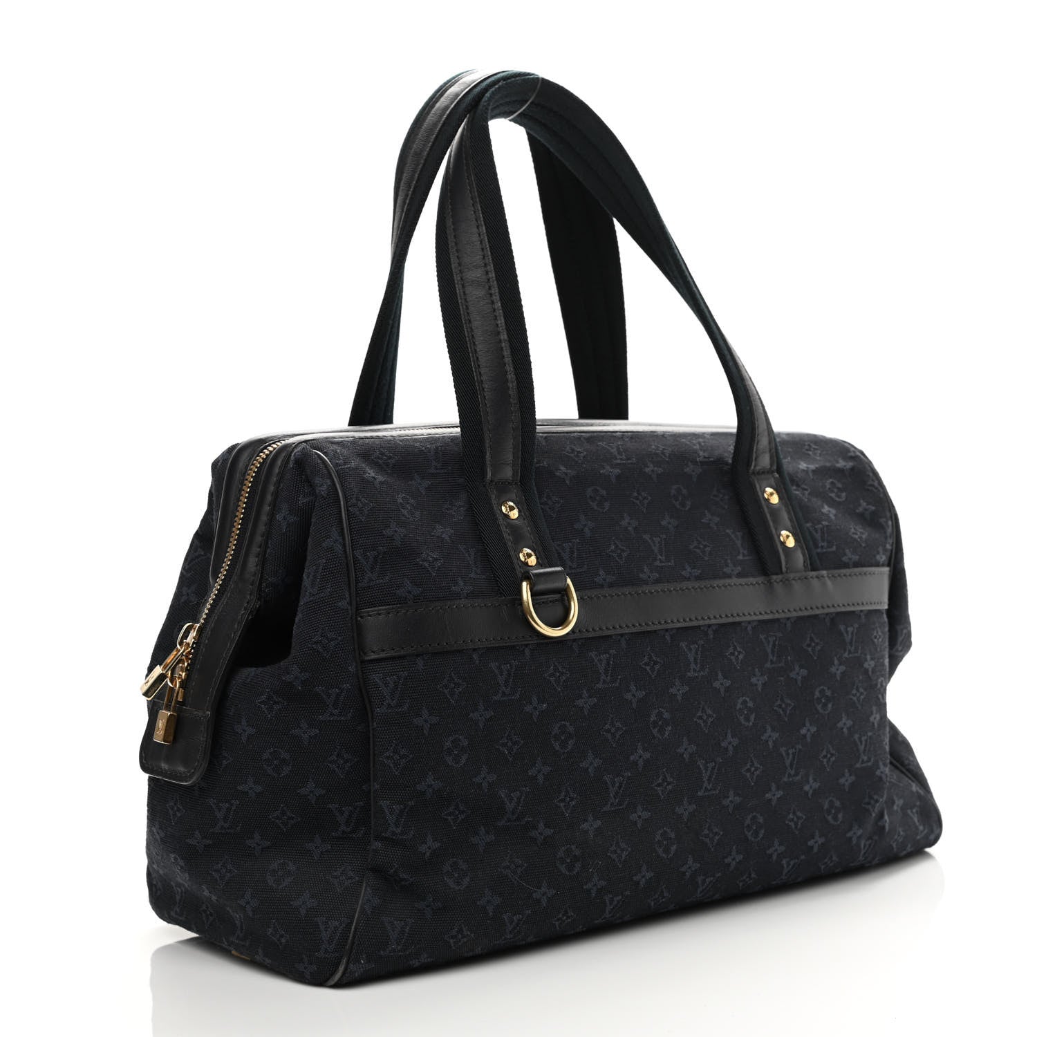 Louis Vuitton Mini Monogram Josephine GM Navy 3 of 22