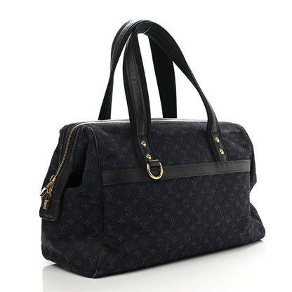 Louis Vuitton Mini Monogram Josephine GM Navy 3 of 22