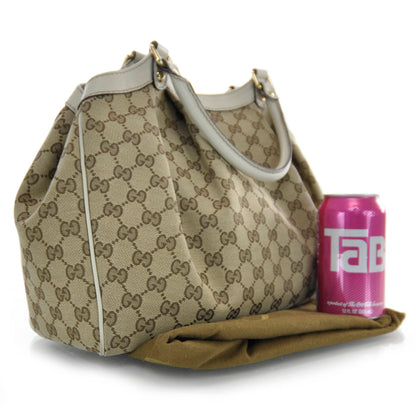 Gucci Monogram Medium Sukey Tote Off White 3 of 7