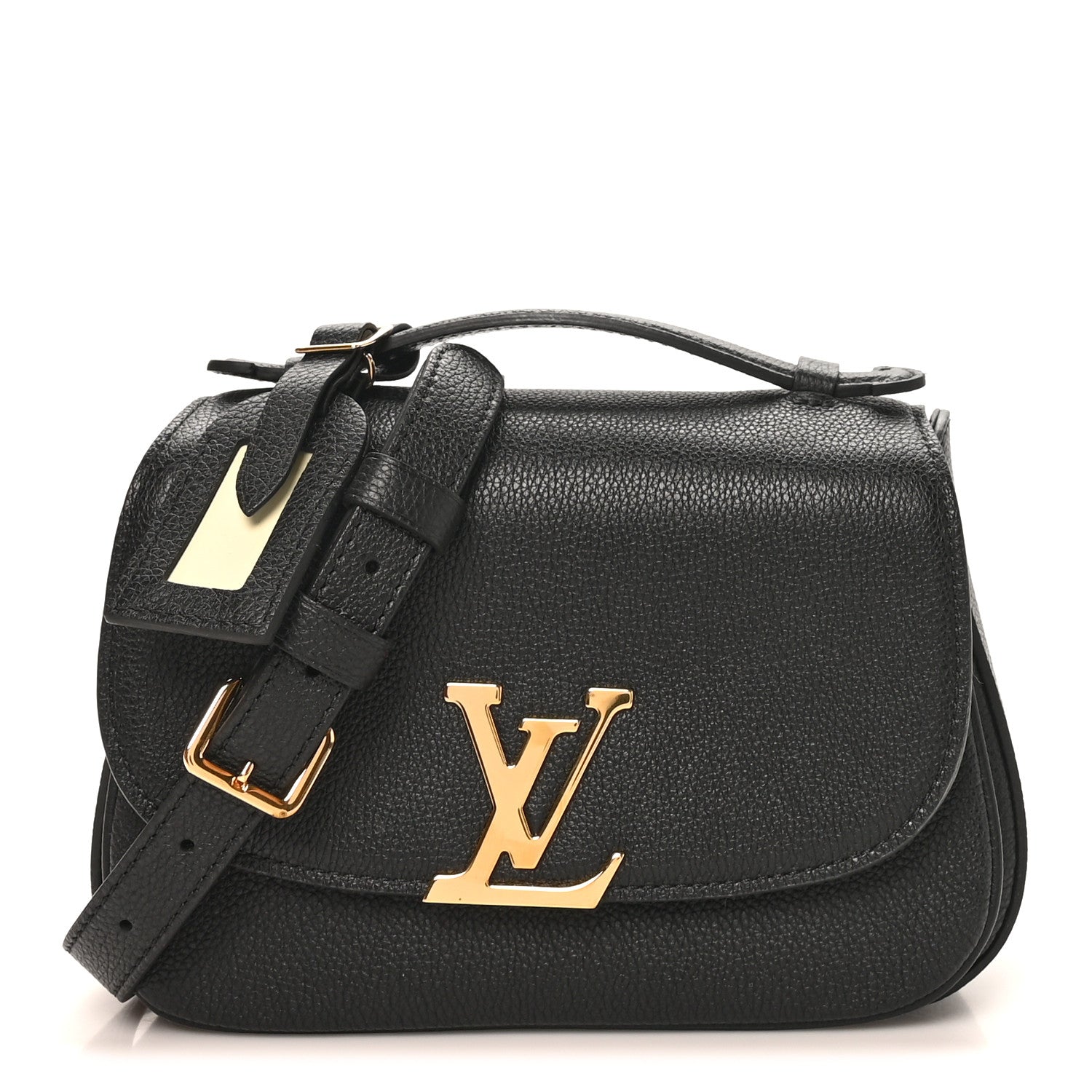 Louis Vuitton Grained Calfskin Vivienne NM Black 1 of 9