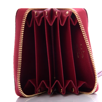 Louis Vuitton Monogram Zippy Multicartes Fuchsia 5 of 7