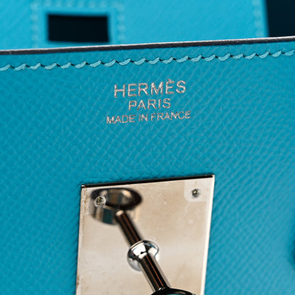 Hermes Epsom Birkin 30 Bleu du Nord 6 of 12