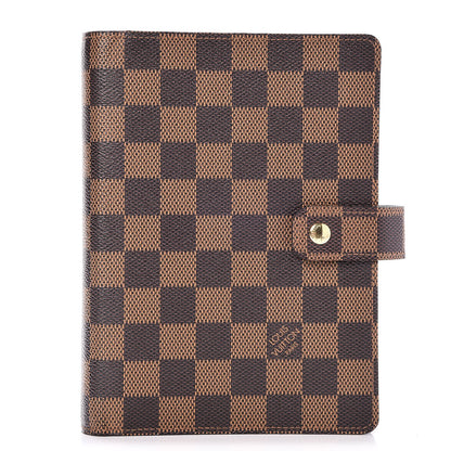 Louis Vuitton Damier Ebene Medium Ring Agenda Cover 1 of 7