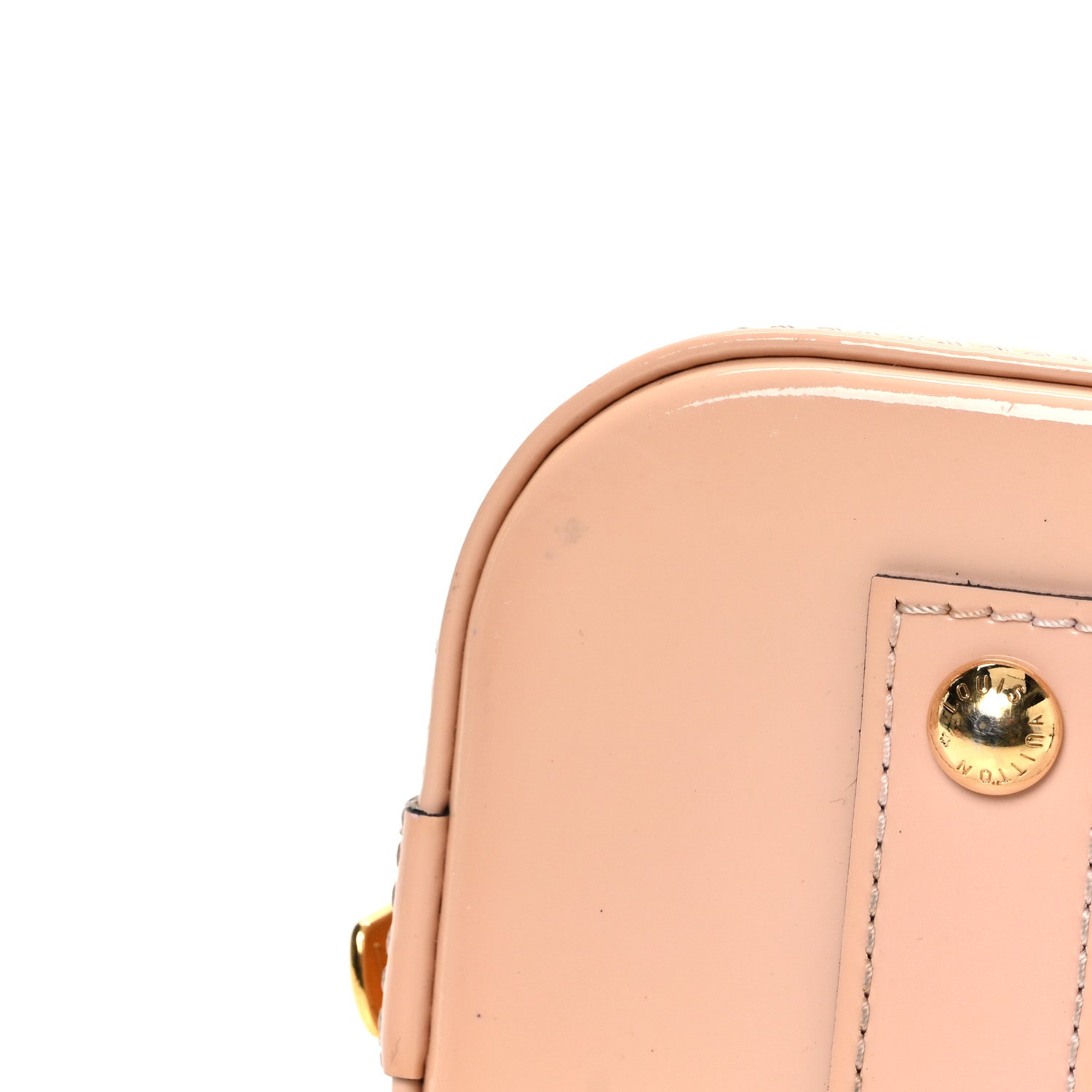 Louis Vuitton Vernis Alma BB Rose Ballerine 15 of 15