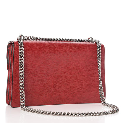 Gucci Dollar Calfskin Swarovski Crystal Small Dionysus Shoulder Bag Hibiscus Red 3 of 18