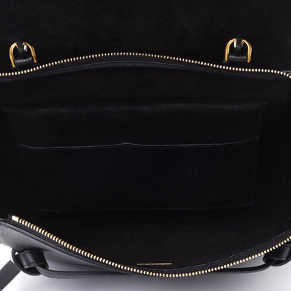 Celine Grained Calfskin Mini Belt Bag Black 8 of 8