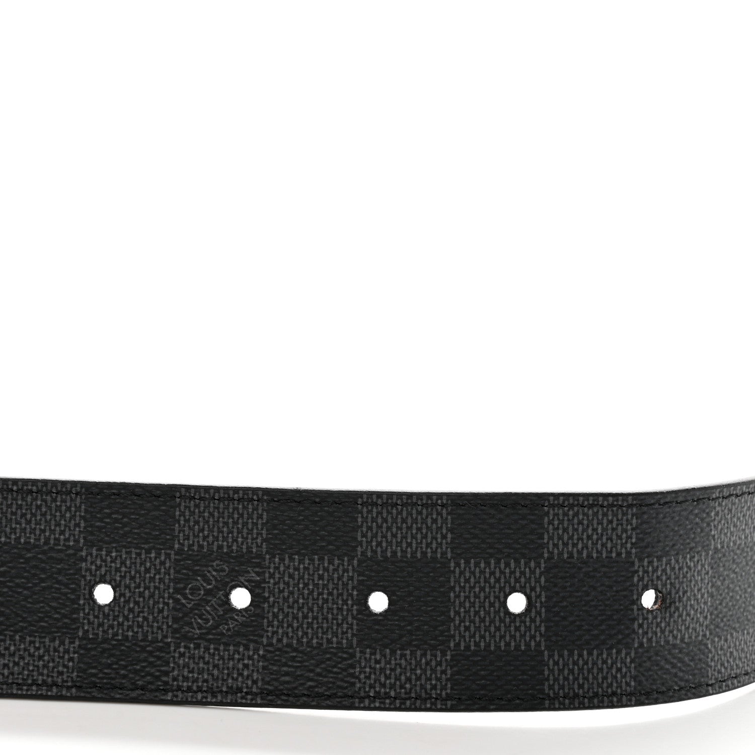 Louis Vuitton Damier Graphite Infini Neo Inventeur 40mm Reversible Belt 95/38 Black 4 of 7