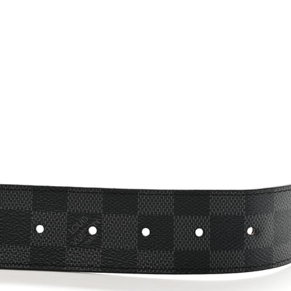 Louis Vuitton Damier Graphite Infini Neo Inventeur 40mm Reversible Belt 95/38 Black 4 of 7