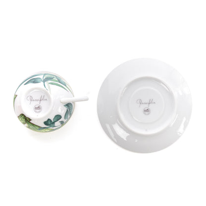 Hermes Porcelain Passifolia Tea Set 4 of 5