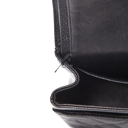 Chanel Caviar Quilted Medium Double Flap Black 8 of 16