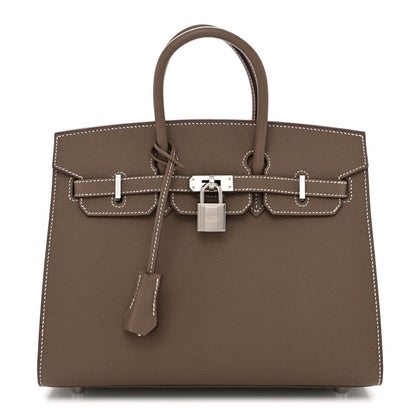 Hermes Epsom Birkin Sellier 25 Etoupe 1 of 14