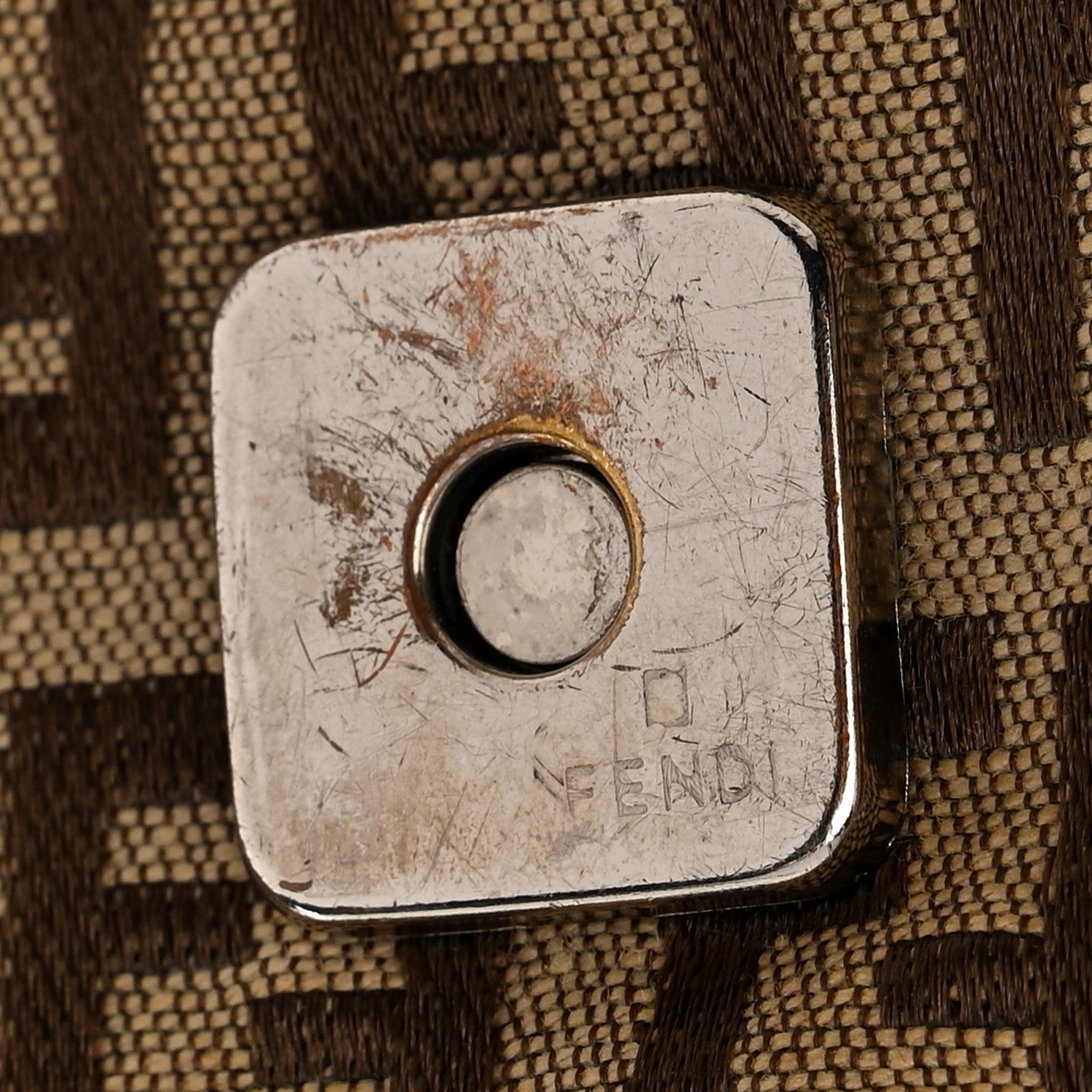 Fendi Zucchino Baguette Tobacco 10 of 10