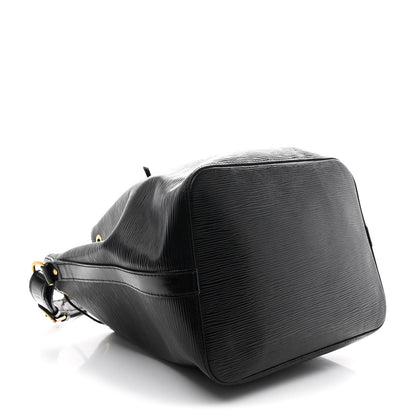 Louis Vuitton Epi Noe Black 4 of 14