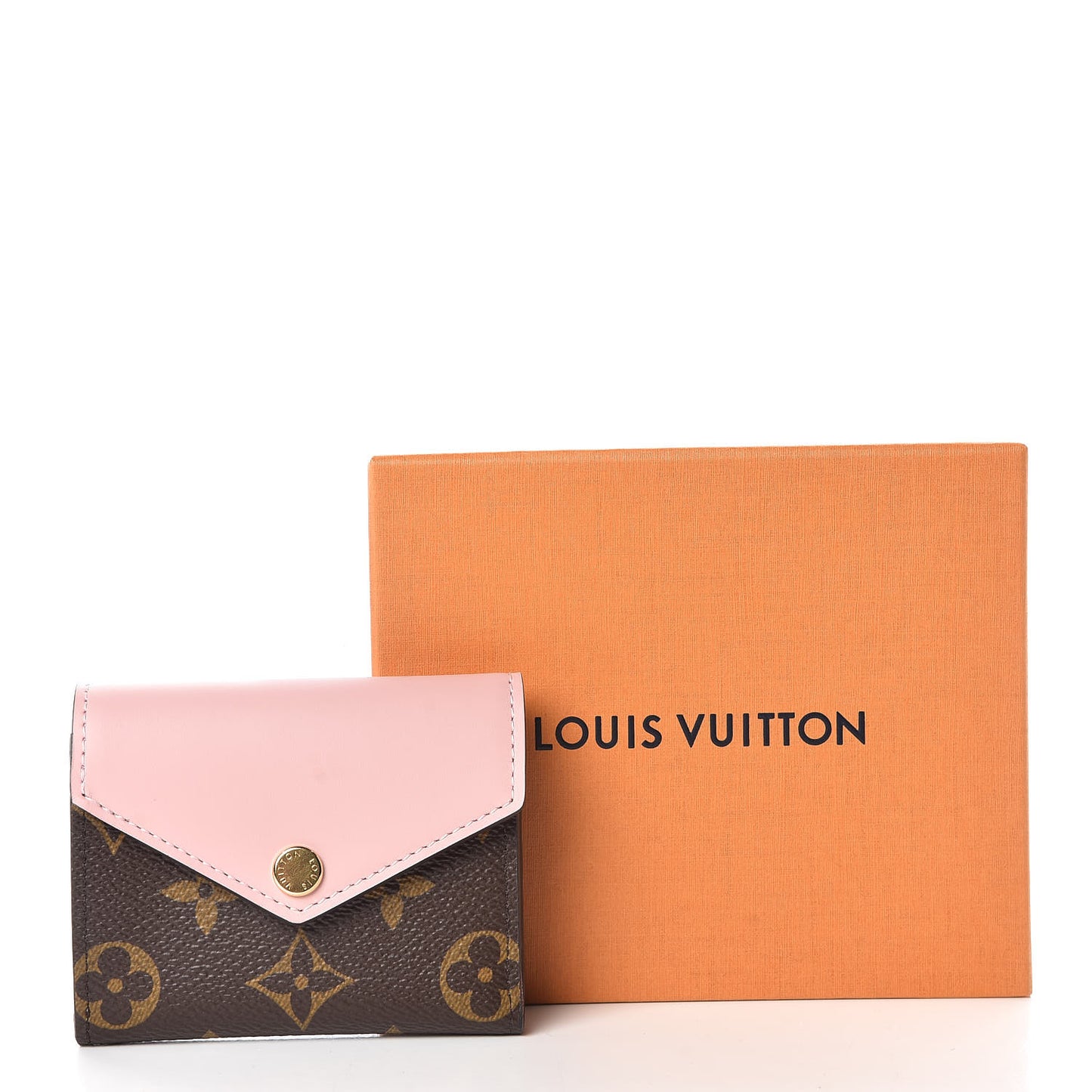 Monogram Zoe Wallet Rose Ballerine