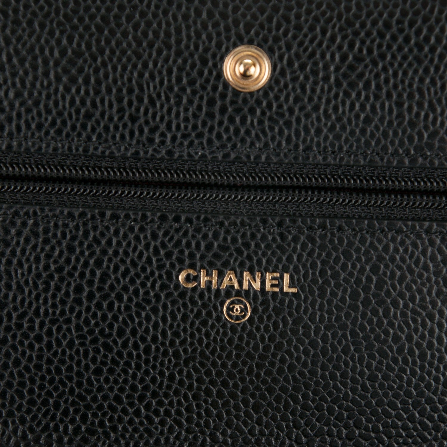 Chanel Caviar Quilted Wallet On Chain WOC Black 6 of 8