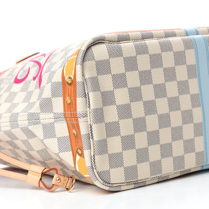 Louis Vuitton Damier Azur Summer Trunks Miami Neo Neverfull MM 7 of 13