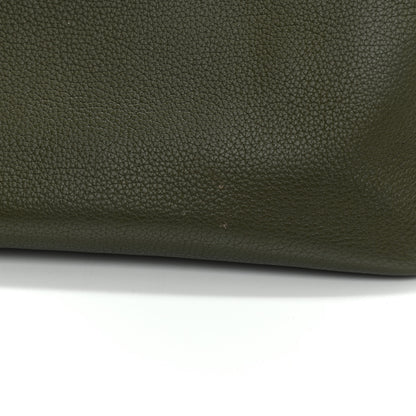 Hermes Taurillon Clemence Birkin 35 Vert Veronese 11 of 17