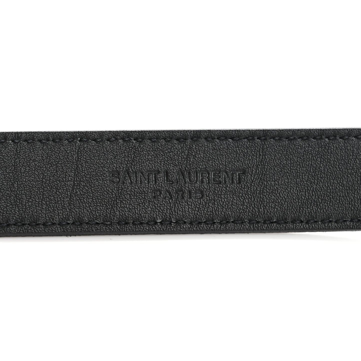 Smooth Calfskin Square Buckle Belt 100 40 Black