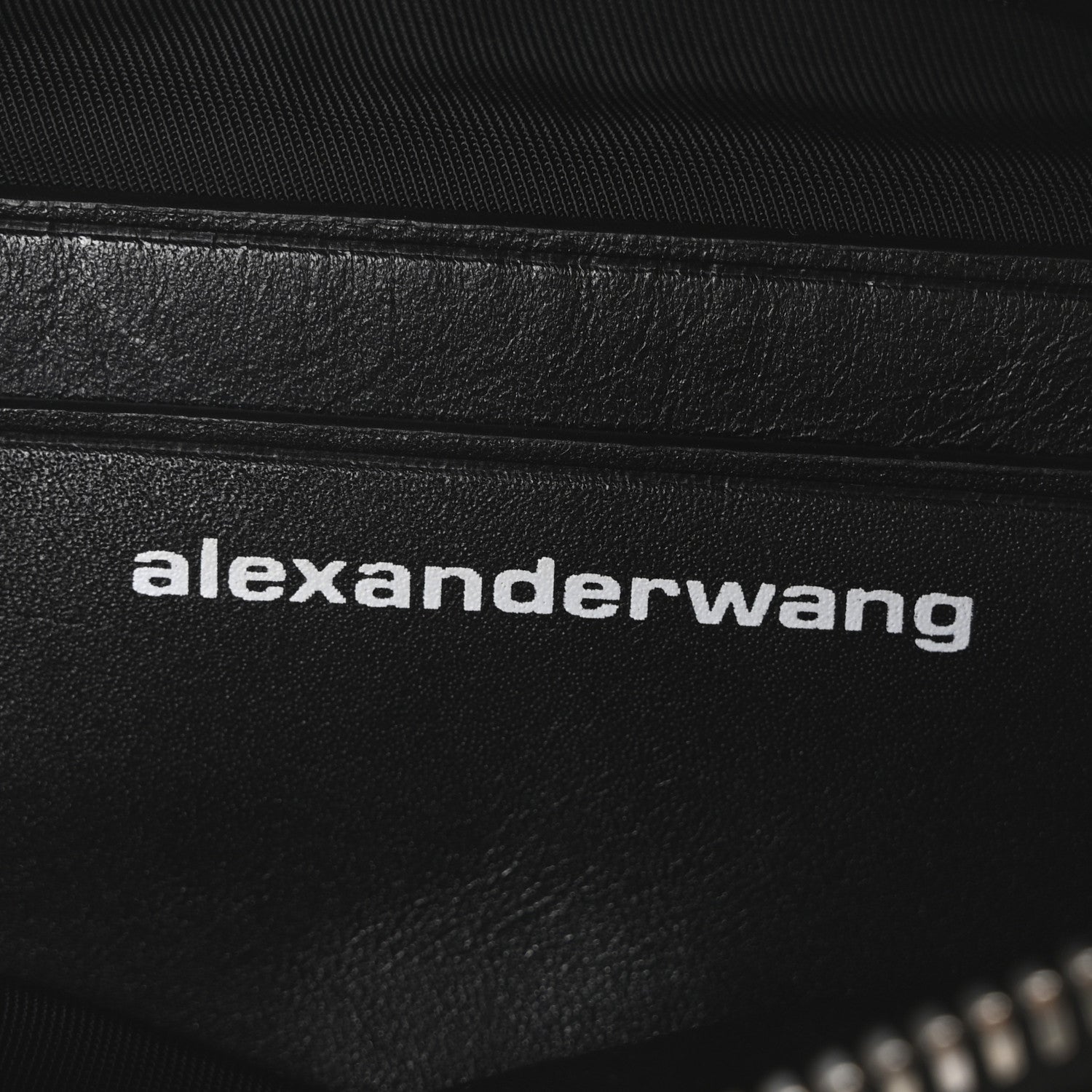 Alexander Wang Rhinestone Mesh Mini Attica Belt Bag Black 6 of 9